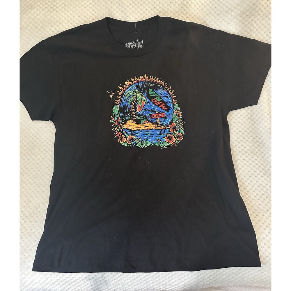 Mountain Dew‎ Baja Surfside T- Shirt Size XL *Pre- Owned*